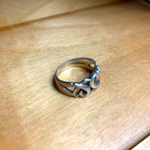 Tiffany Paloma three hearts ring size 6
